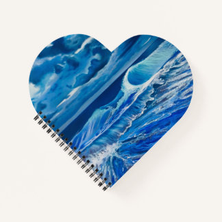 Cuaderno Amor de ola azul