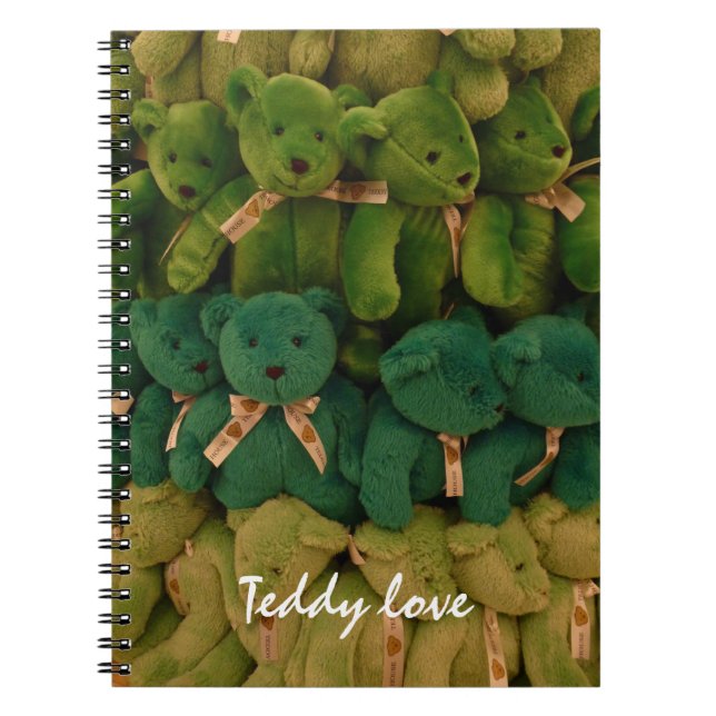 Cuaderno amor de peluche (Frente)