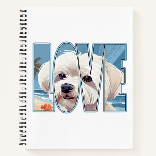 Cuaderno Amor de perro maltés (Anverso)