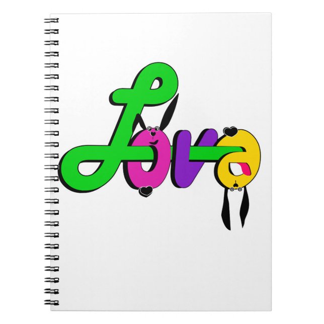 Cuaderno Amor, día de San Valentín (Frente)
