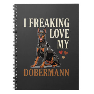 Cuaderno Amor Dobermann Amante Perros