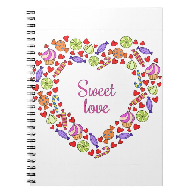 Cuaderno Amor dulce (Frente)