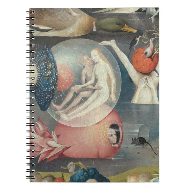 Cuaderno Amor En El Infierno Por Hieronymus Bosch (Frente)