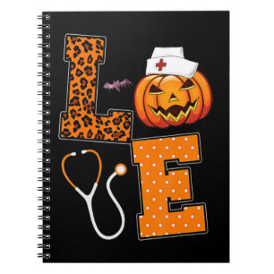 Cuaderno Amor enfermera de halloween enfermera de amor, cam
