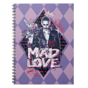 Cuaderno Amor enojado del pelotón el del suicidio