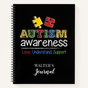 Cuaderno Amor Entiende Apoya Conciencia del Autismo