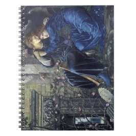Cuaderno Amor entre las ruinas (de Edward Burne-Jones)