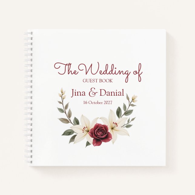 Cuaderno Amor eterno (Anverso)