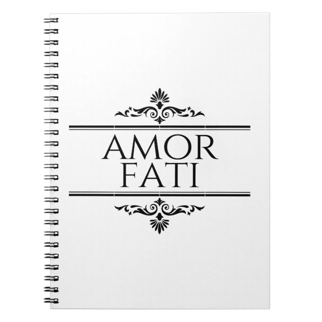 Cuaderno Amor Fati (Frente)