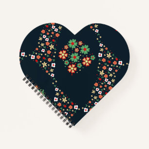 Cuaderno Amor Floral Contemporáneo Moderno
