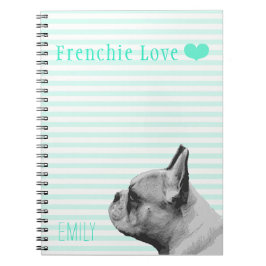Cuaderno Amor francés | Aqua personalizada