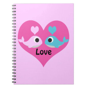 Cuaderno Amor lindo de la ballena