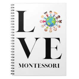 Cuaderno Amor | Montessori | Niños De Todo El Mundo