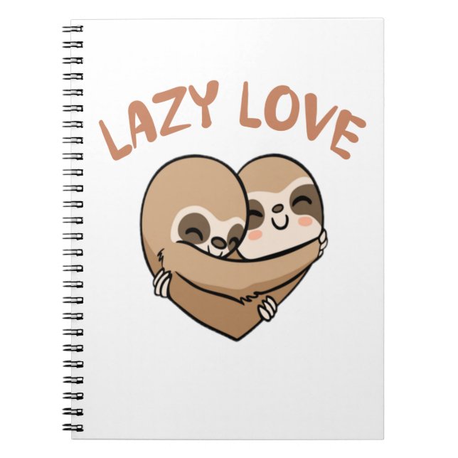 Cuaderno Amor perezoso (Frente)