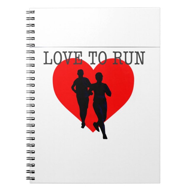 Cuaderno Amor Por Correr (Frente)