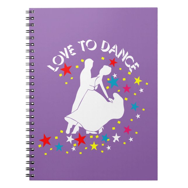 Cuaderno Amor por la danza (Frente)