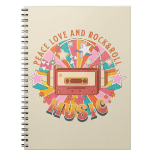 Cuaderno Amor por la paz y rock & roll