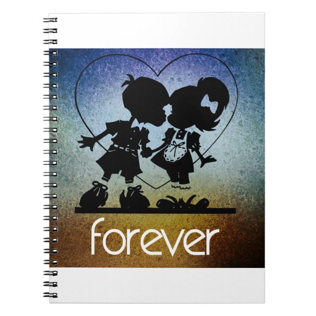 Cuaderno Amor por siempre (Frente)