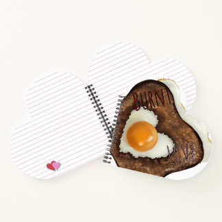Cuaderno Amor Quemado - Huevo en un Agujero (Tostada!)