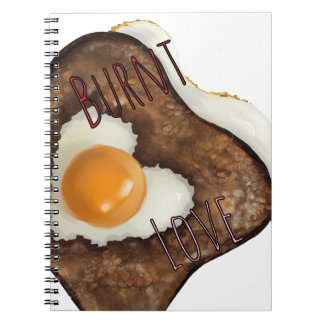 Cuaderno Amor Quemado - Huevo en un Agujero (Tostada!)