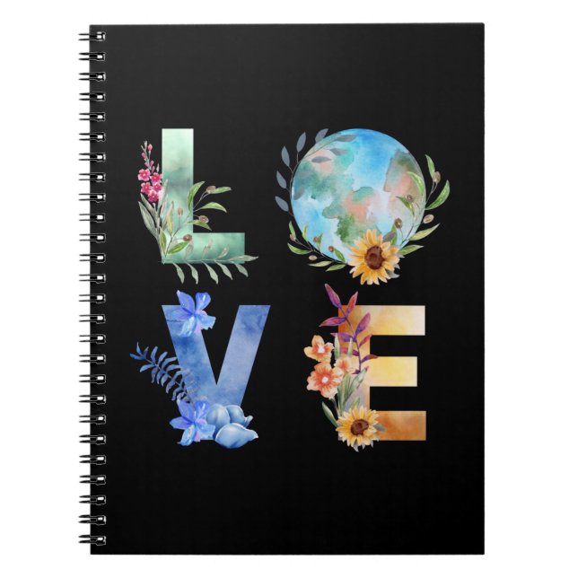 CUADERNO AMOR SALVA NUESTRO PLANETA (Frente)