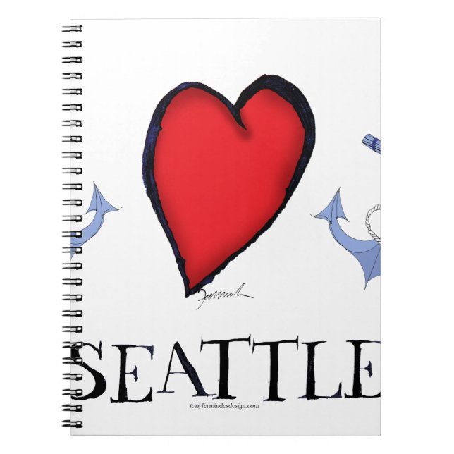 Cuaderno amor Seattle (Frente)