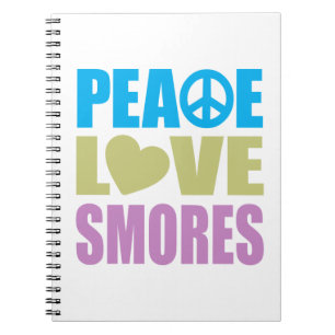 Cuaderno Amor Smores de la paz