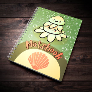 Cuaderno Amor Submarino: Familia de Pulpo Kawaii Adorable