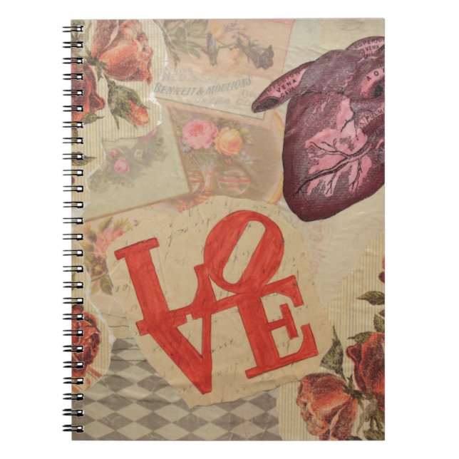 Cuaderno Amor y corazones (Frente)