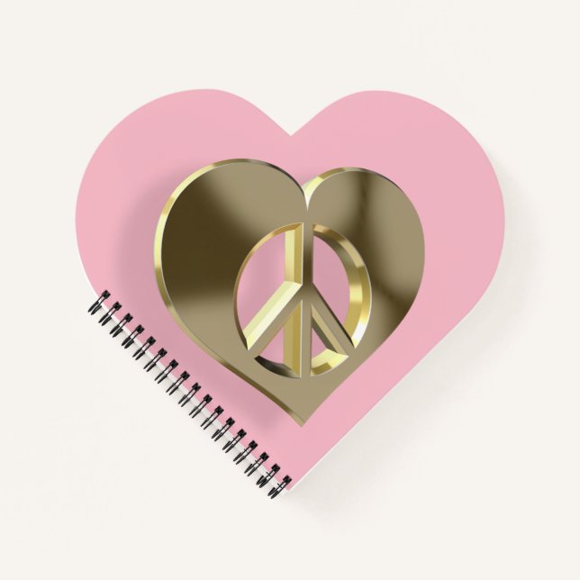 Cuaderno Amor y paz (Anverso)