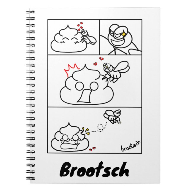 Cuaderno Amor y traición - Brootsch the PooPoo (Frente)