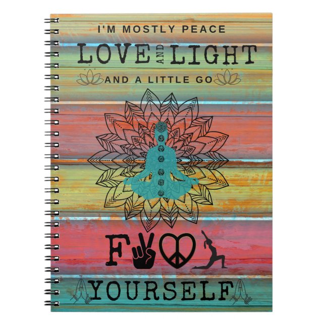 Cuaderno Amor y Yoga Ligero (Frente)