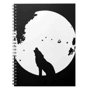 Cuaderno Amortiguamiento de lobos blancos y negros en el po