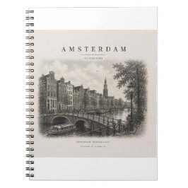 Cuaderno Amsterdam | Vintage Travel City Design