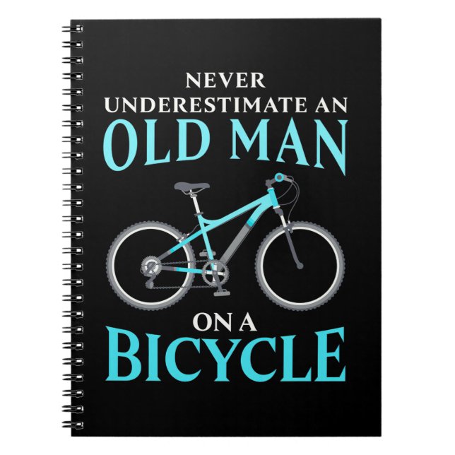 Cuaderno An Old Man On A Bicycle (Frente)