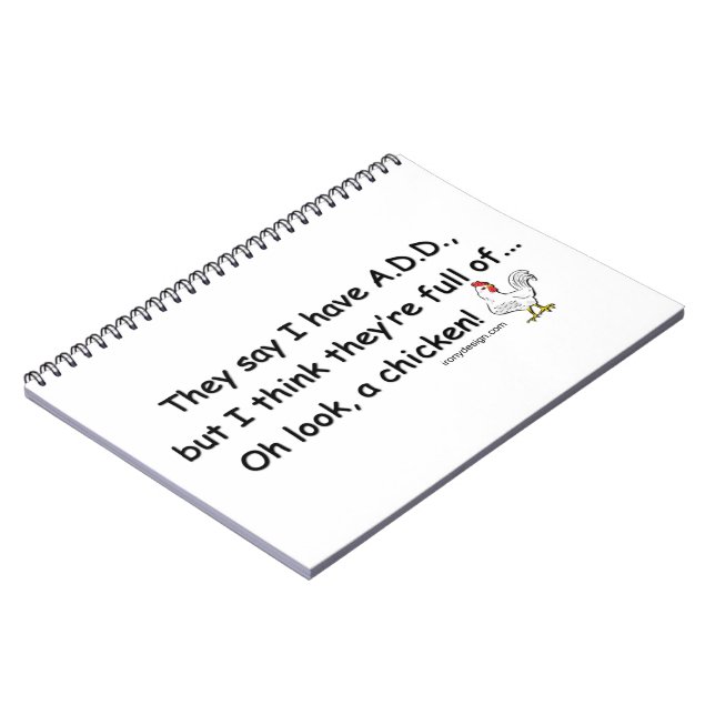 Cuaderno AÑADA por completo de pollos (Lado Izquierdo)