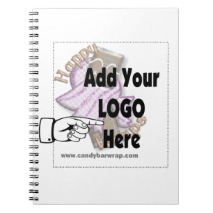 Cuaderno Añadir el LOGO de su empresa como regalo de client