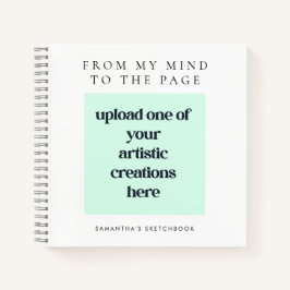 Cuaderno Añadir los dibujos de la ilustración Nombre del ar