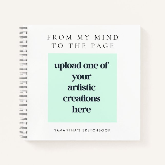 Cuaderno Añadir los dibujos de la ilustración Nombre del ar (Anverso)