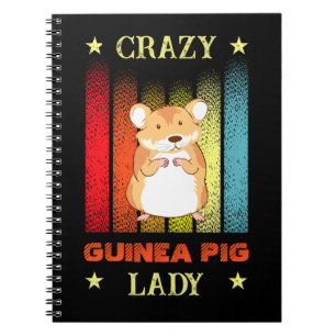 Cuaderno Añadir nombre Editar texto Crazy Guinea Dama de ce