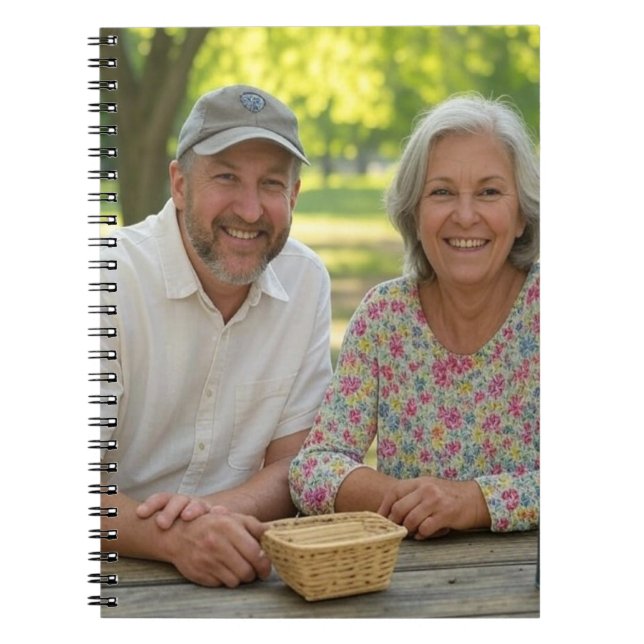 Cuaderno Añadir Personalizar de foto retirado (Frente)