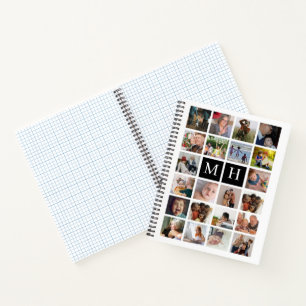 Cuaderno Añadir su Collage de fotos