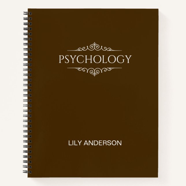 Cuaderno Añadir su propio asunto y nombre con el calendario (Anverso)