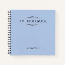 Cuaderno Añadir su propio asunto y nombre con el calendario