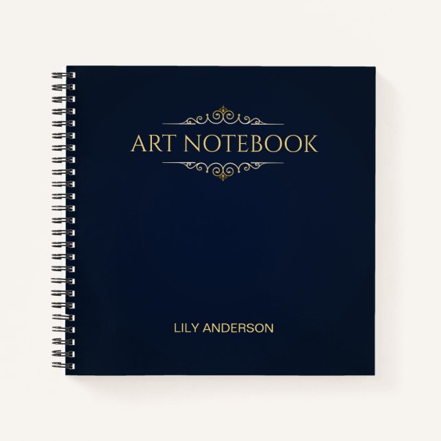 Cuaderno Añadir su propio asunto y nombre con el calendario (Anverso)