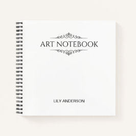 Cuaderno Añadir su propio asunto y nombre con el calendario