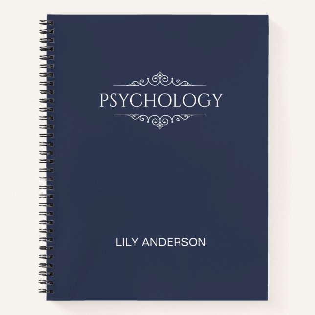 Cuaderno Añadir su propio asunto y nombre con el calendario (Anverso)