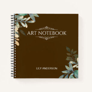 Cuaderno Añadir su propio asunto y nombre con el calendario