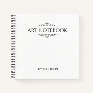 Cuaderno Añadir su propio asunto y nombre con el calendario