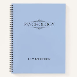 Cuaderno Añadir su propio asunto y nombre con el calendario